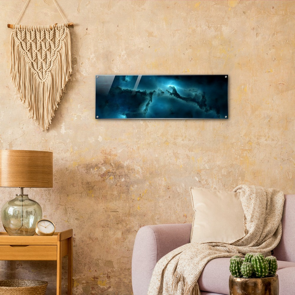 Acrylic Print : The Deep Blue (part of a collection of Nebula prints) Fantasy Nebula