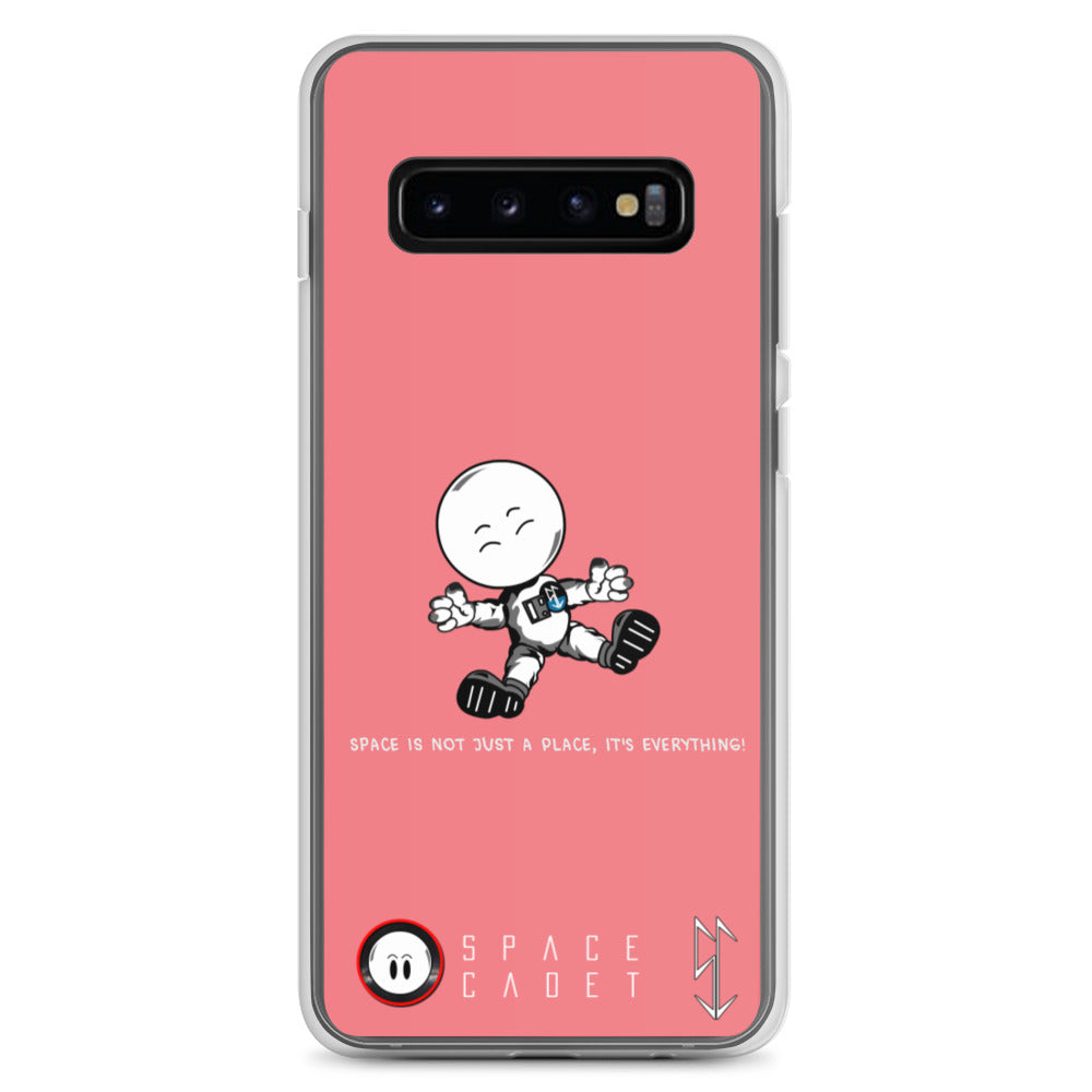 Space Cadet Pink background Samsung Phone Case