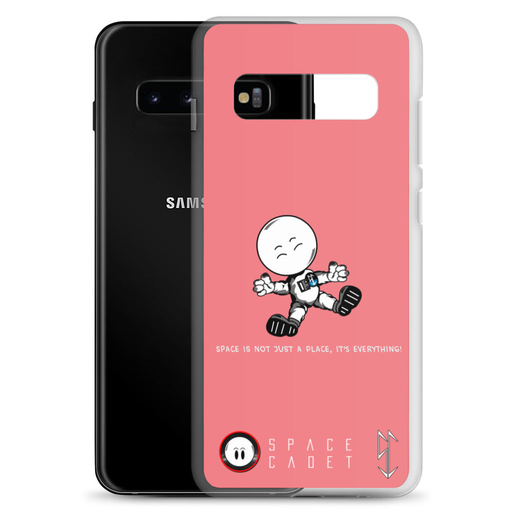 Space Cadet Pink background Samsung Phone Case