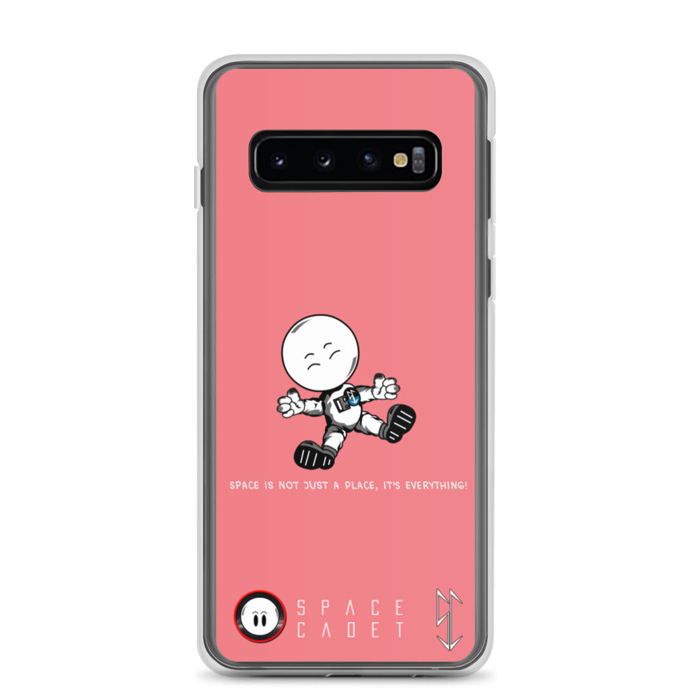Space Cadet Pink background Samsung Phone Case