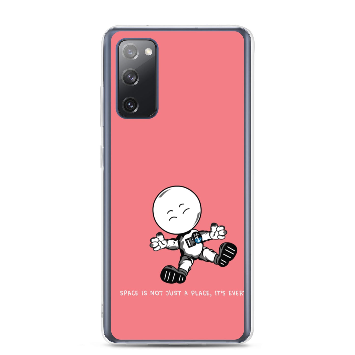 Space Cadet Pink background Samsung Phone Case