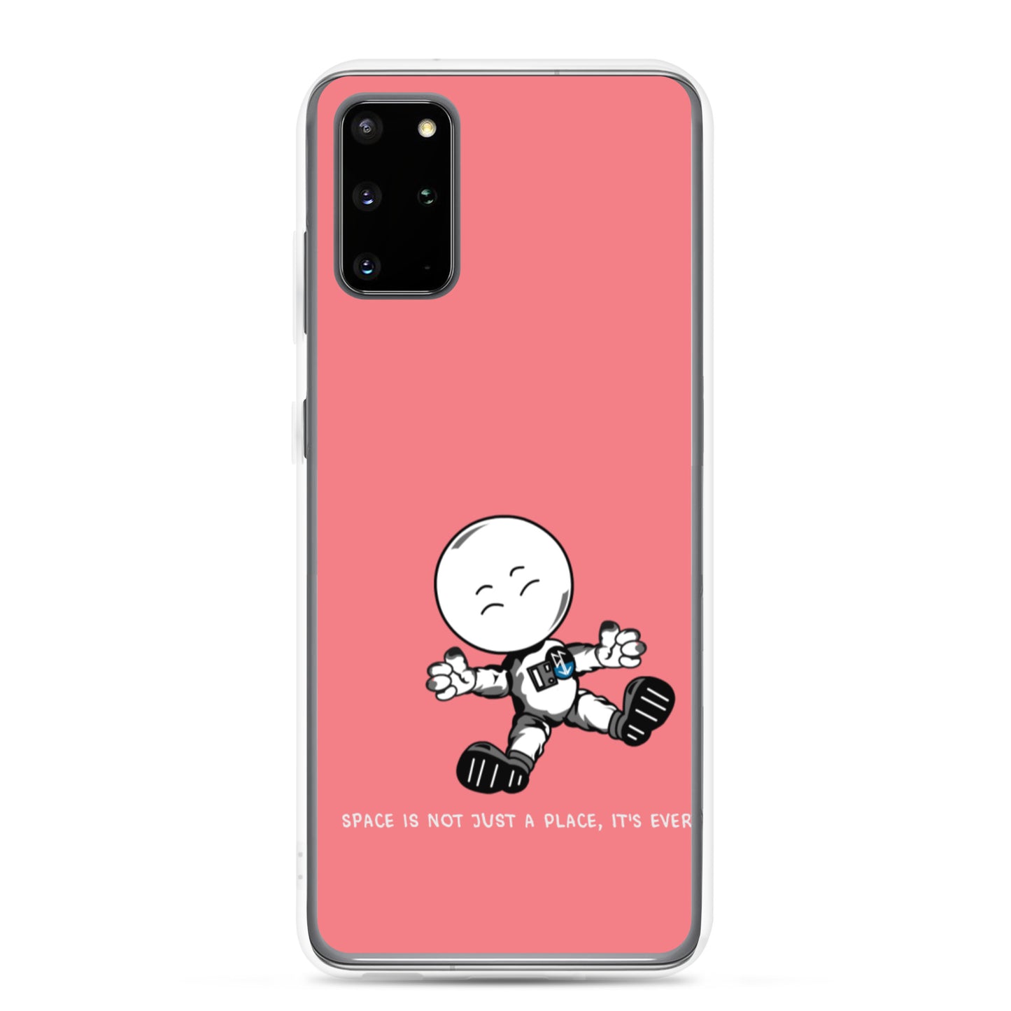 Space Cadet Pink background Samsung Phone Case