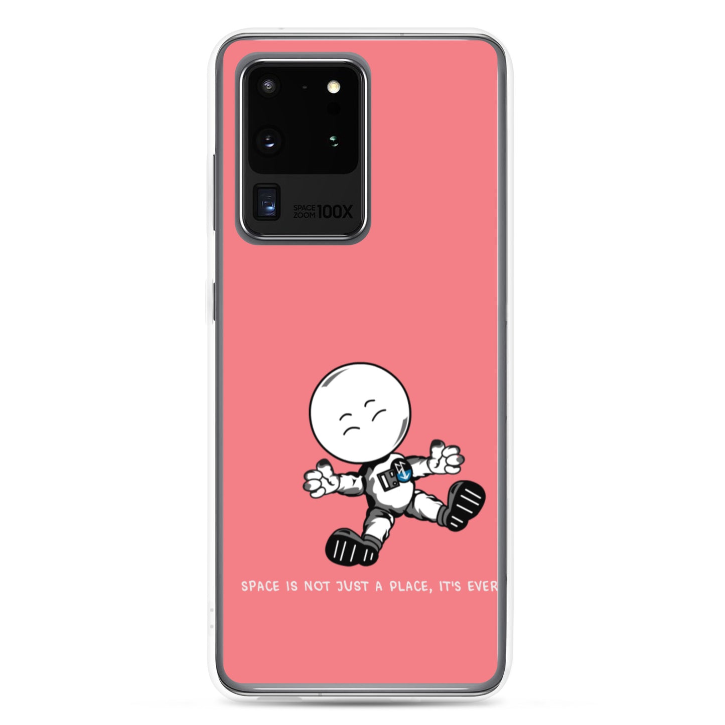 Space Cadet Pink background Samsung Phone Case