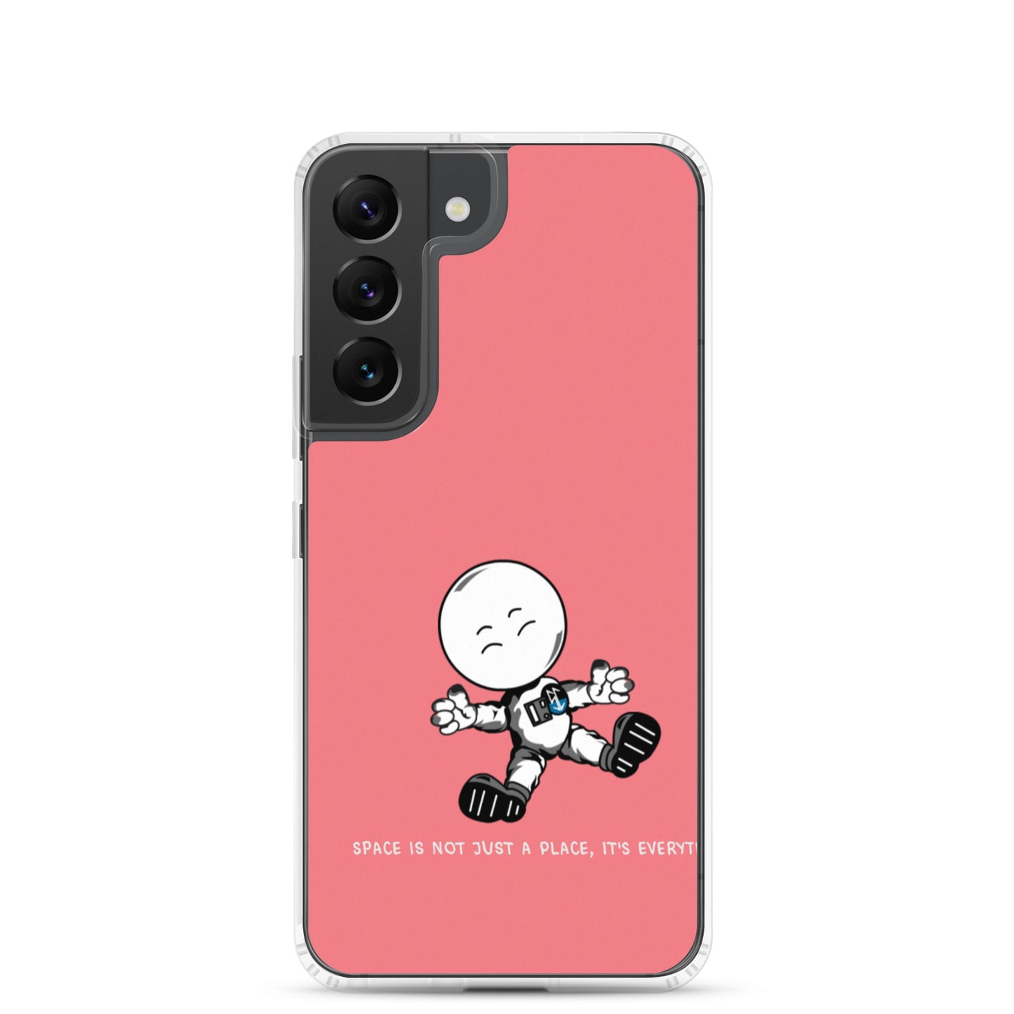 Space Cadet Pink background Samsung Phone Case