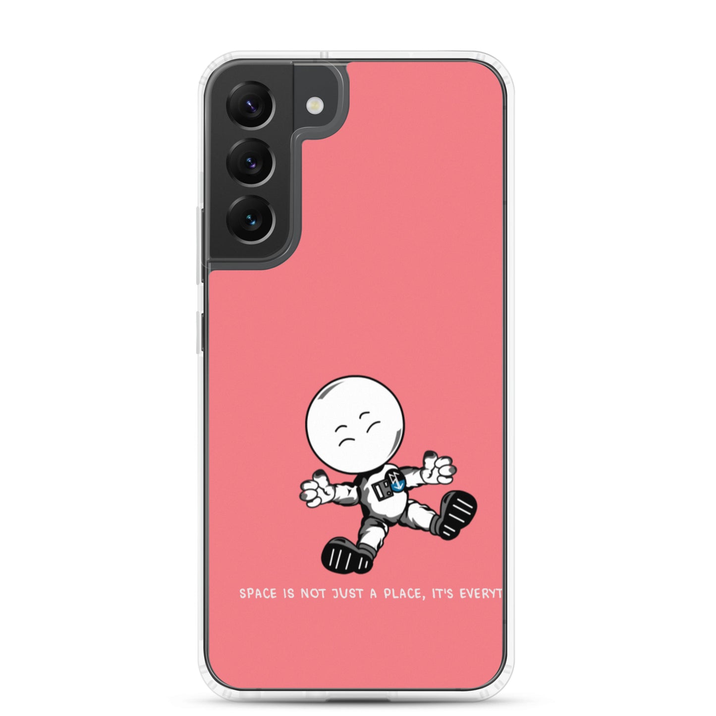Space Cadet Pink background Samsung Phone Case