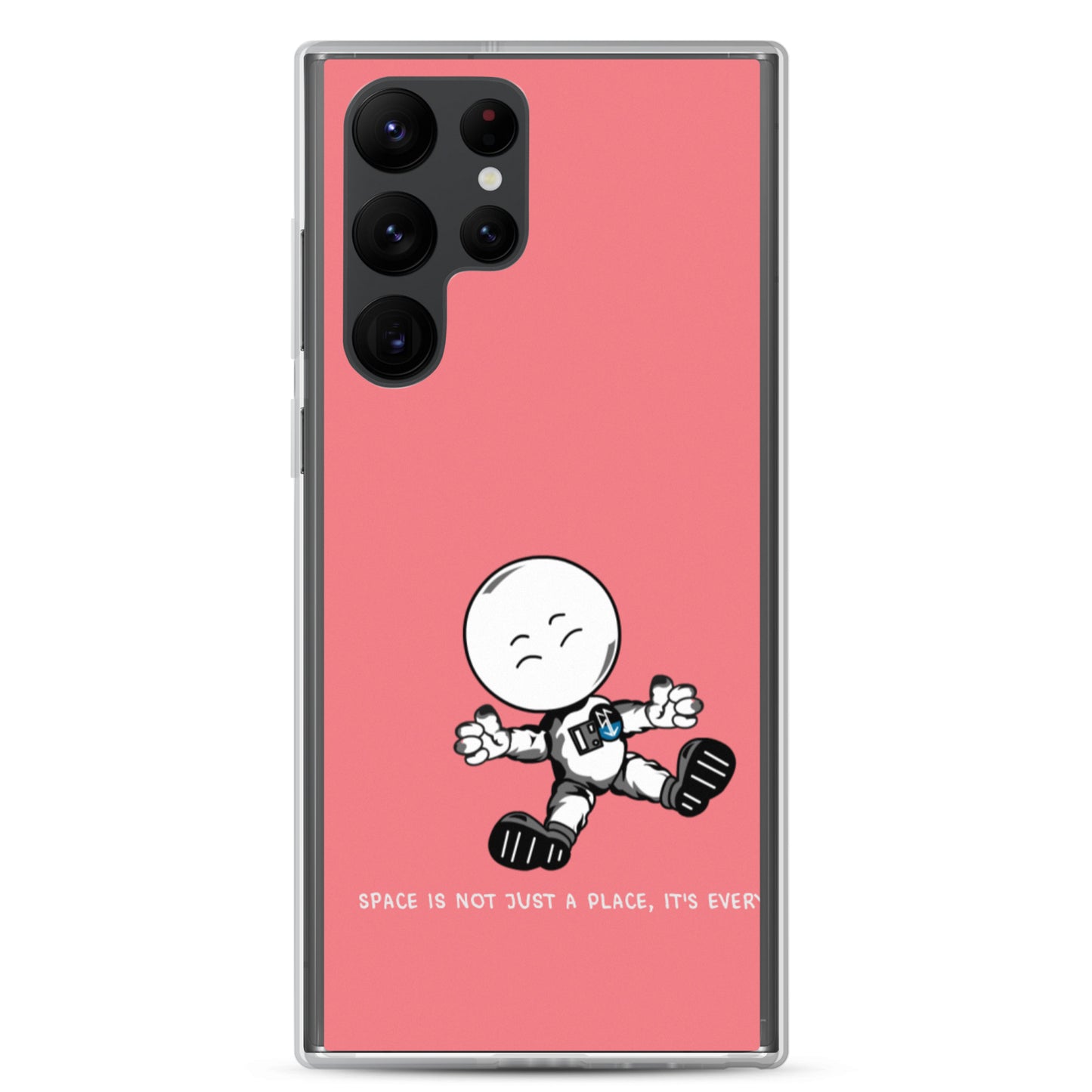 Space Cadet Pink background Samsung Phone Case
