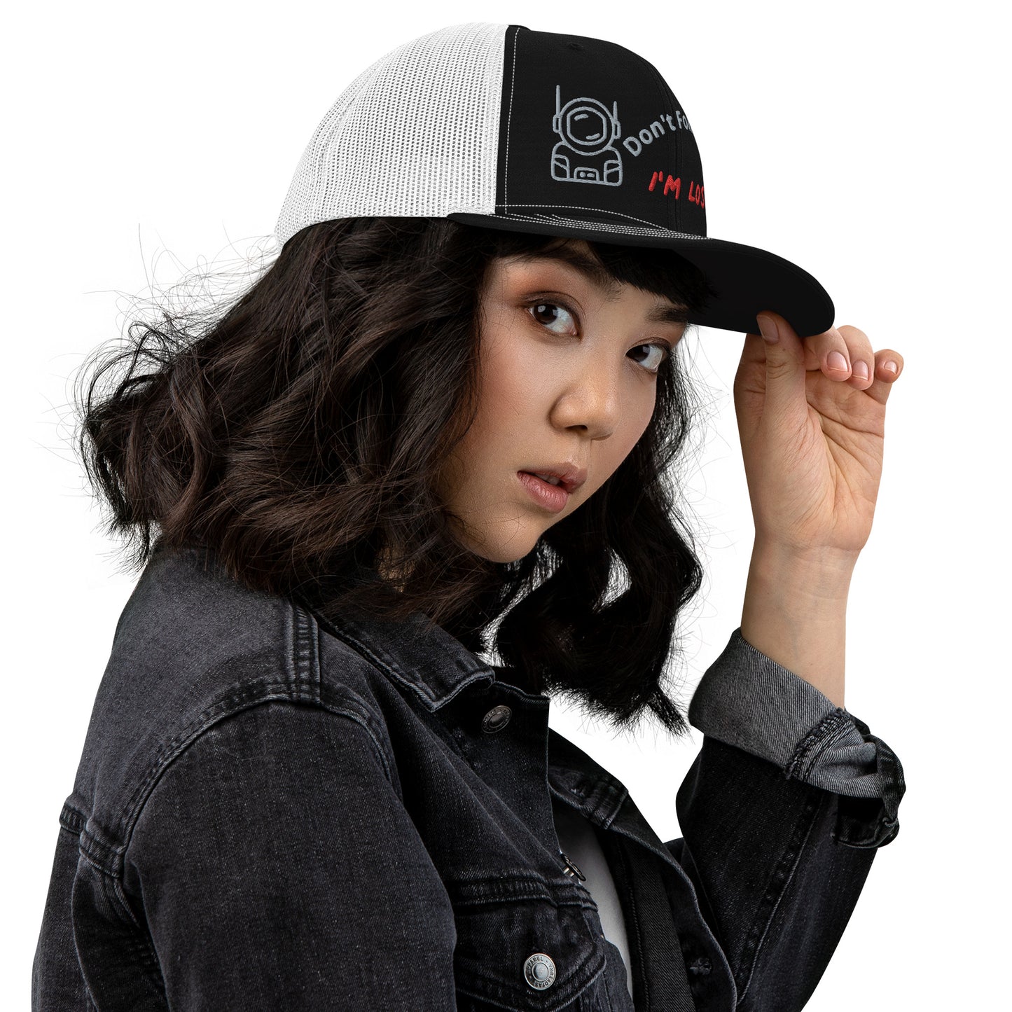 Don't Follow Me I'm Lost Trucker Cap