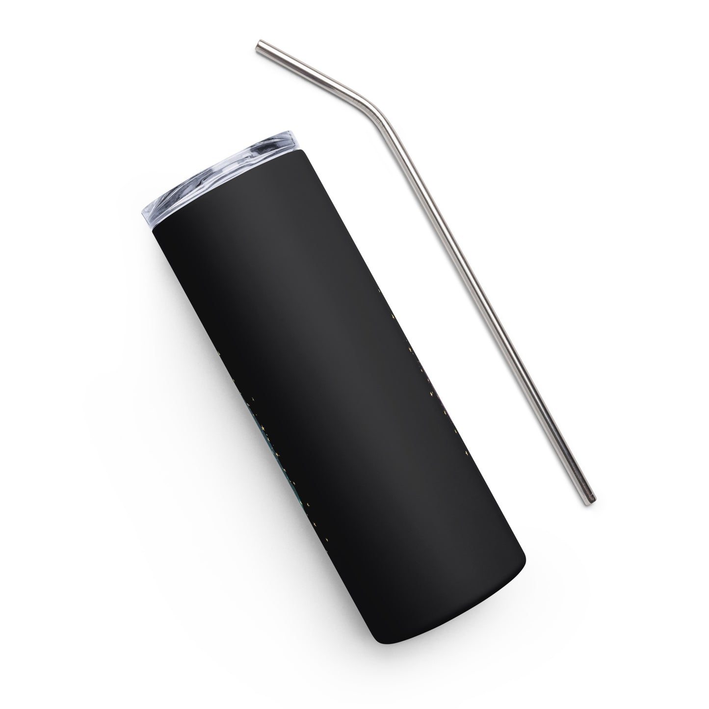 Every Journey Starts with One Small Step : Stainless steel tumbler