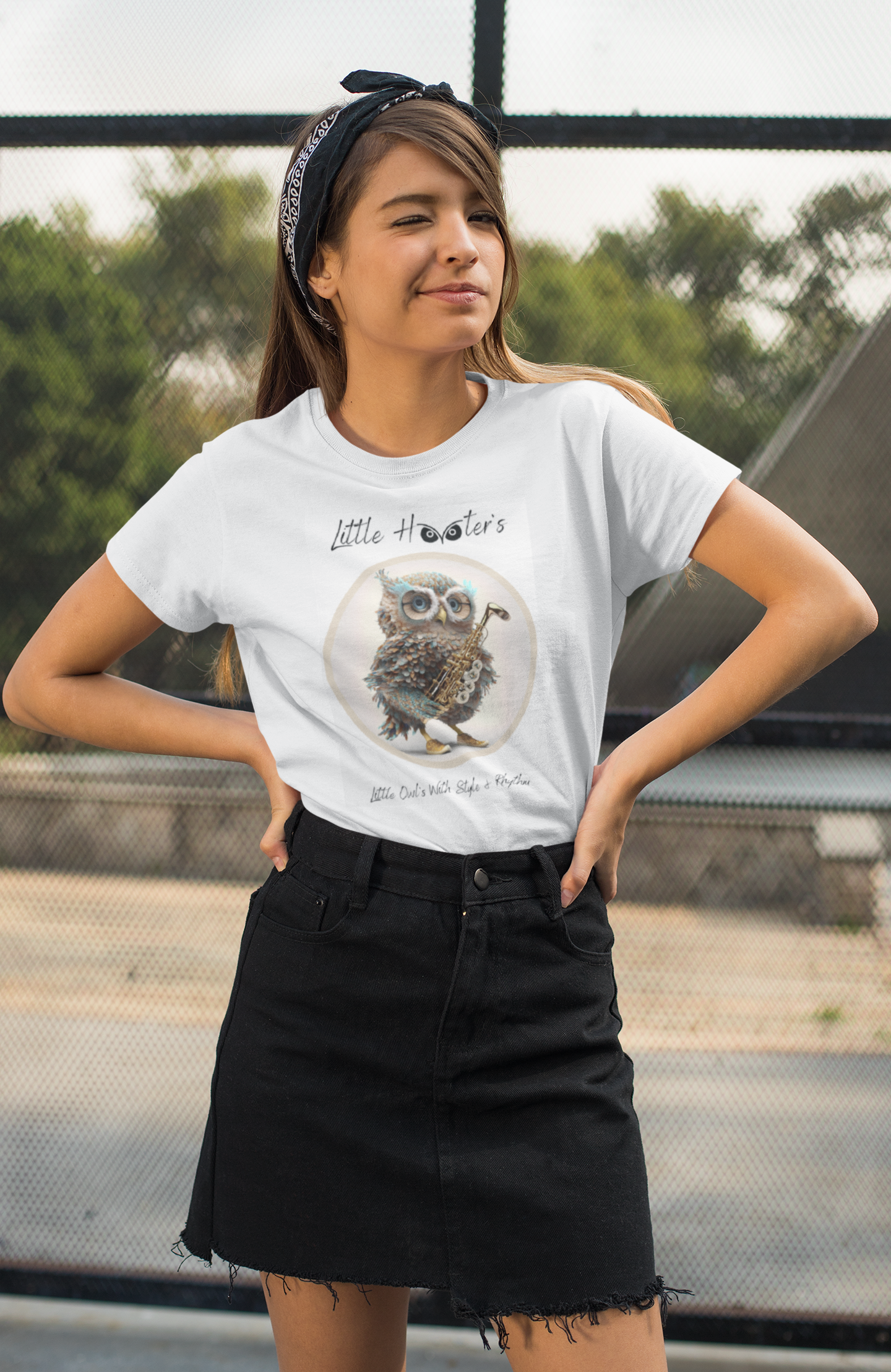 Tiney Hooters Pip , Owl's : Women's short sleeve t-shirt