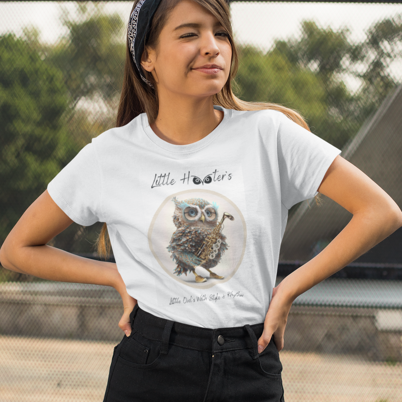 Tiney Hooters Pip , Owl's : Women's short sleeve t-shirt