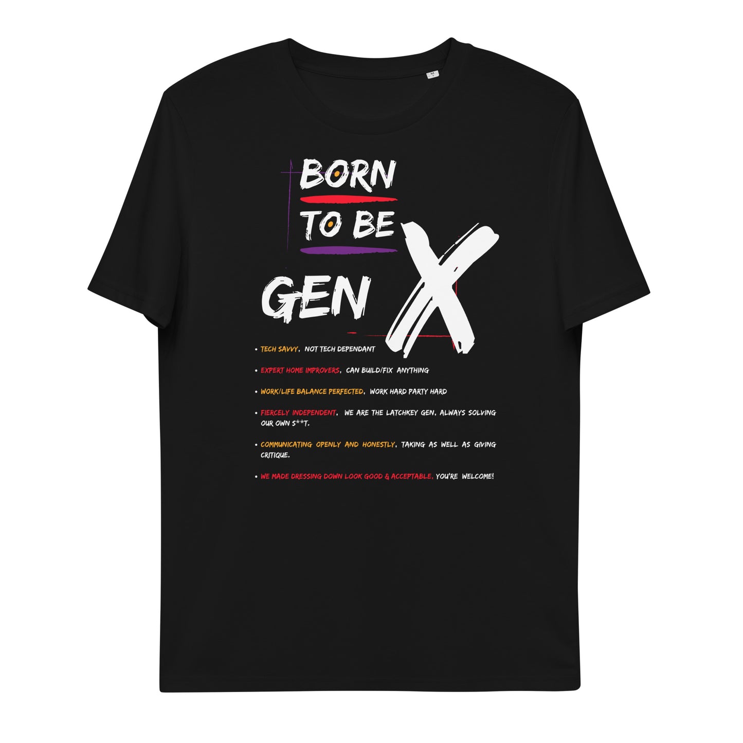 Unisex organic cotton t-shirt