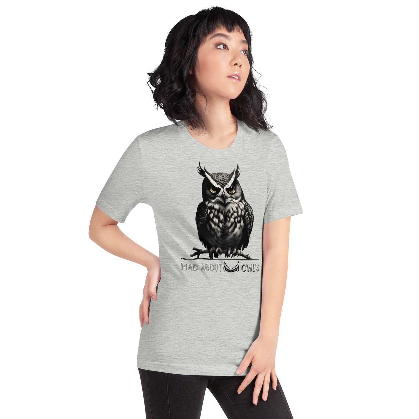 Mad About Owl's : Unisex t-shirt