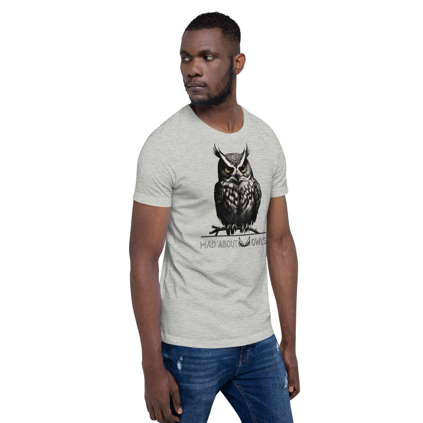Mad About Owl's : Unisex t-shirt
