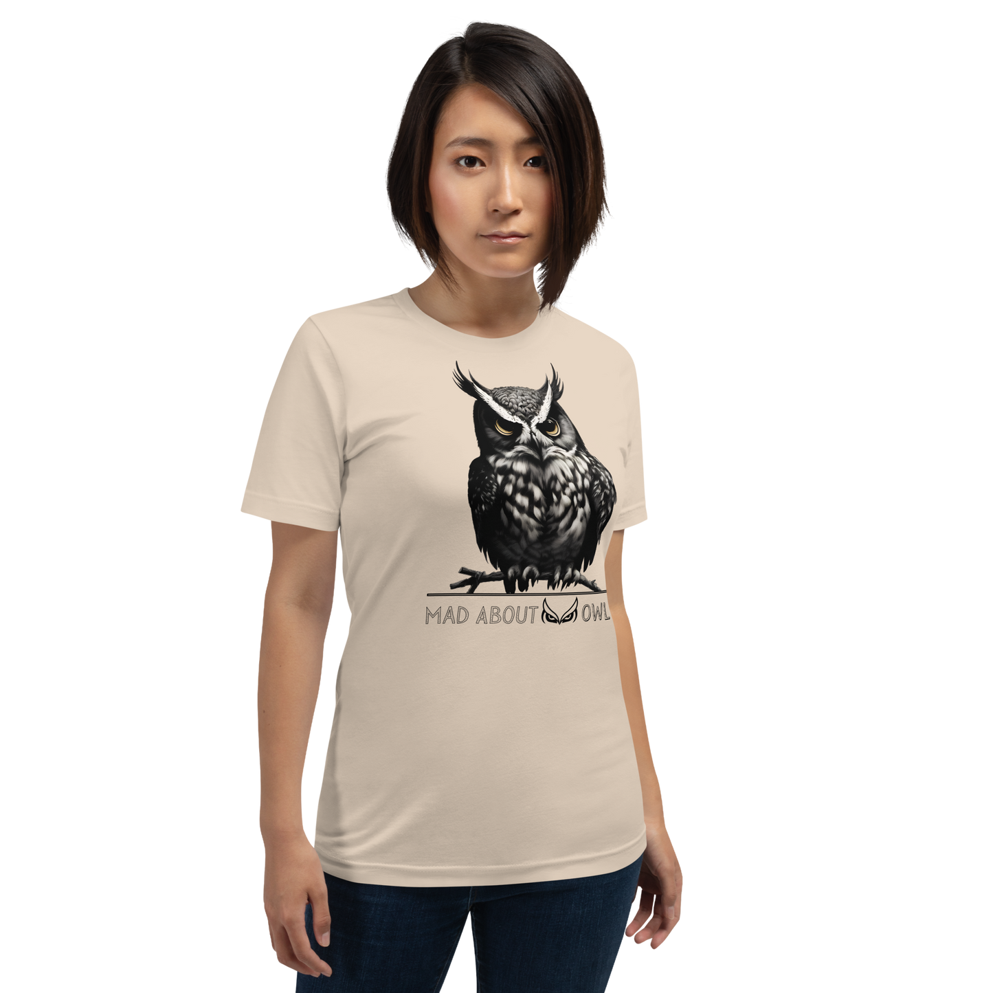 Mad About Owl's : Unisex t-shirt