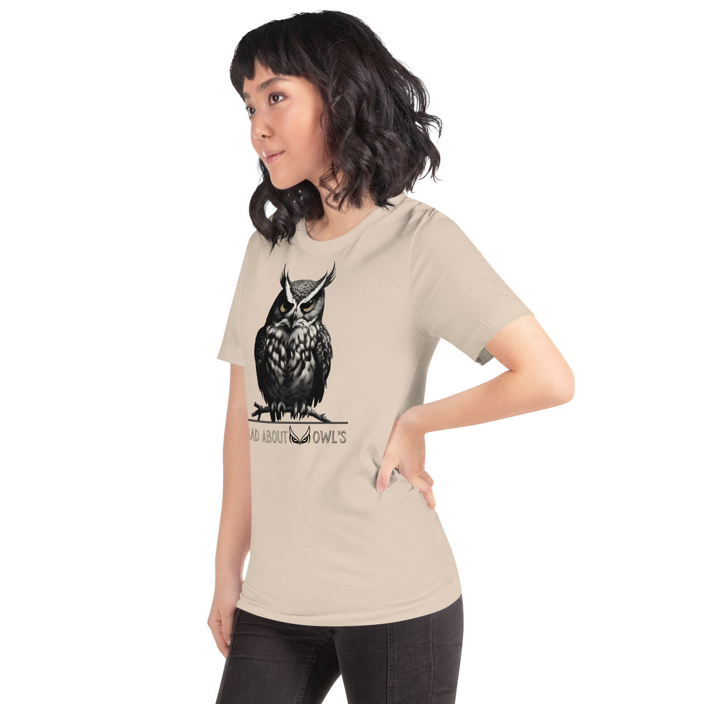 Mad About Owl's : Unisex t-shirt