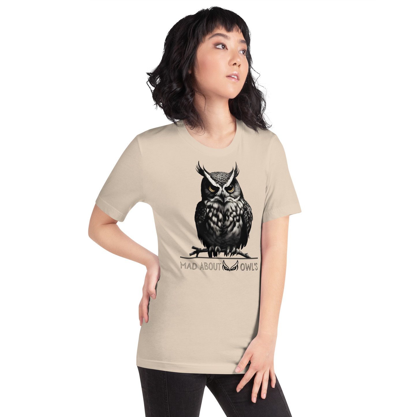 Mad About Owl's : Unisex t-shirt