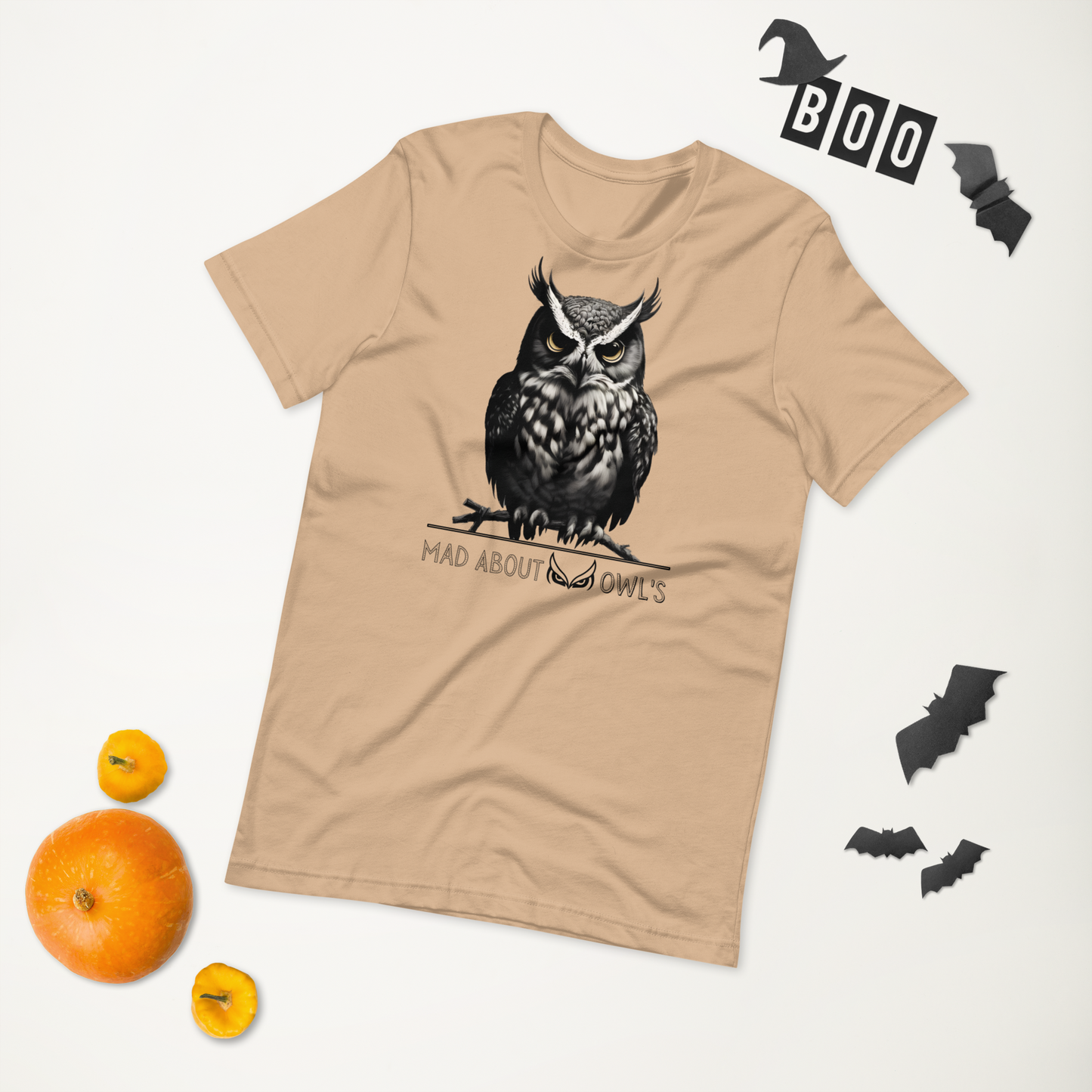 Mad About Owl's : Unisex t-shirt