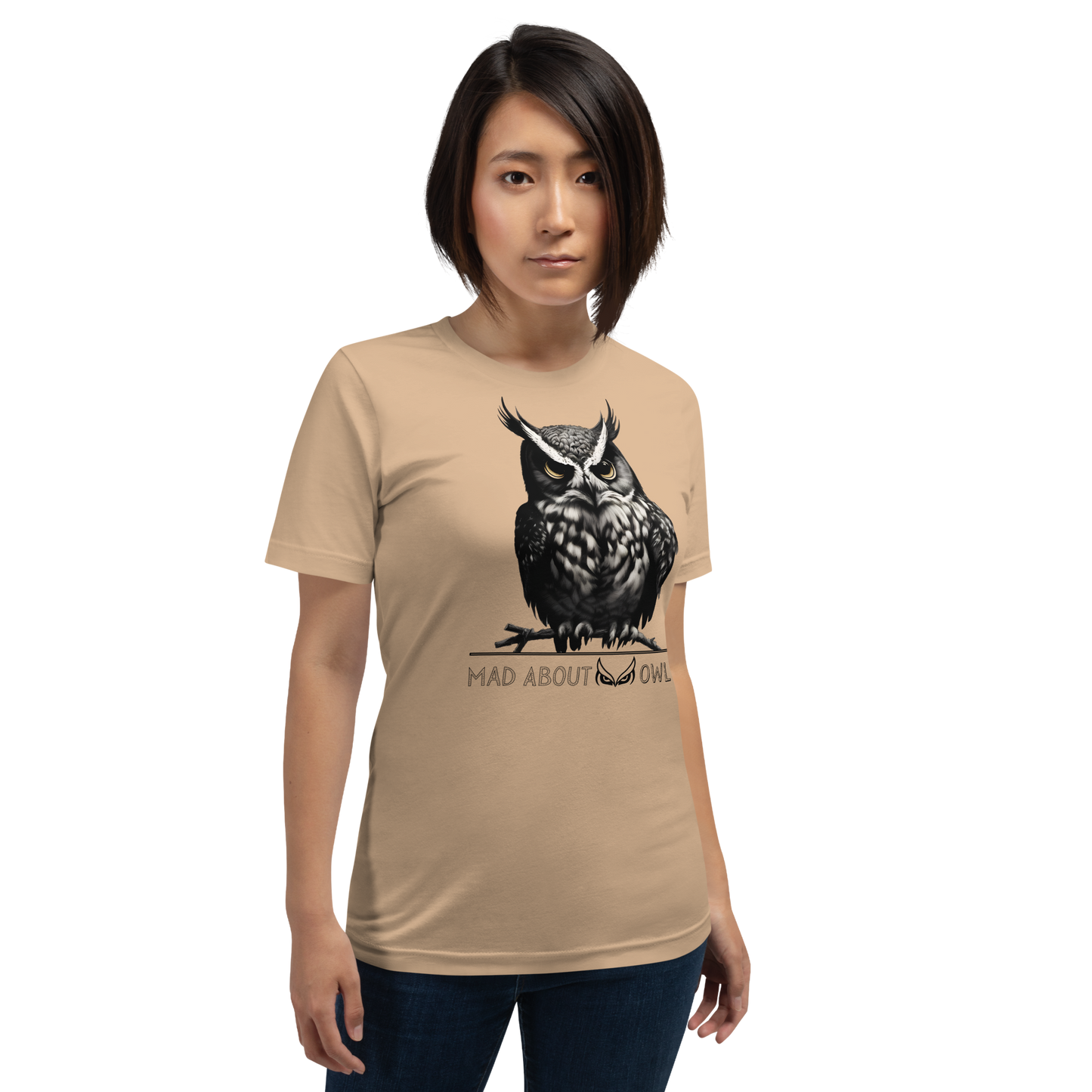 Mad About Owl's : Unisex t-shirt