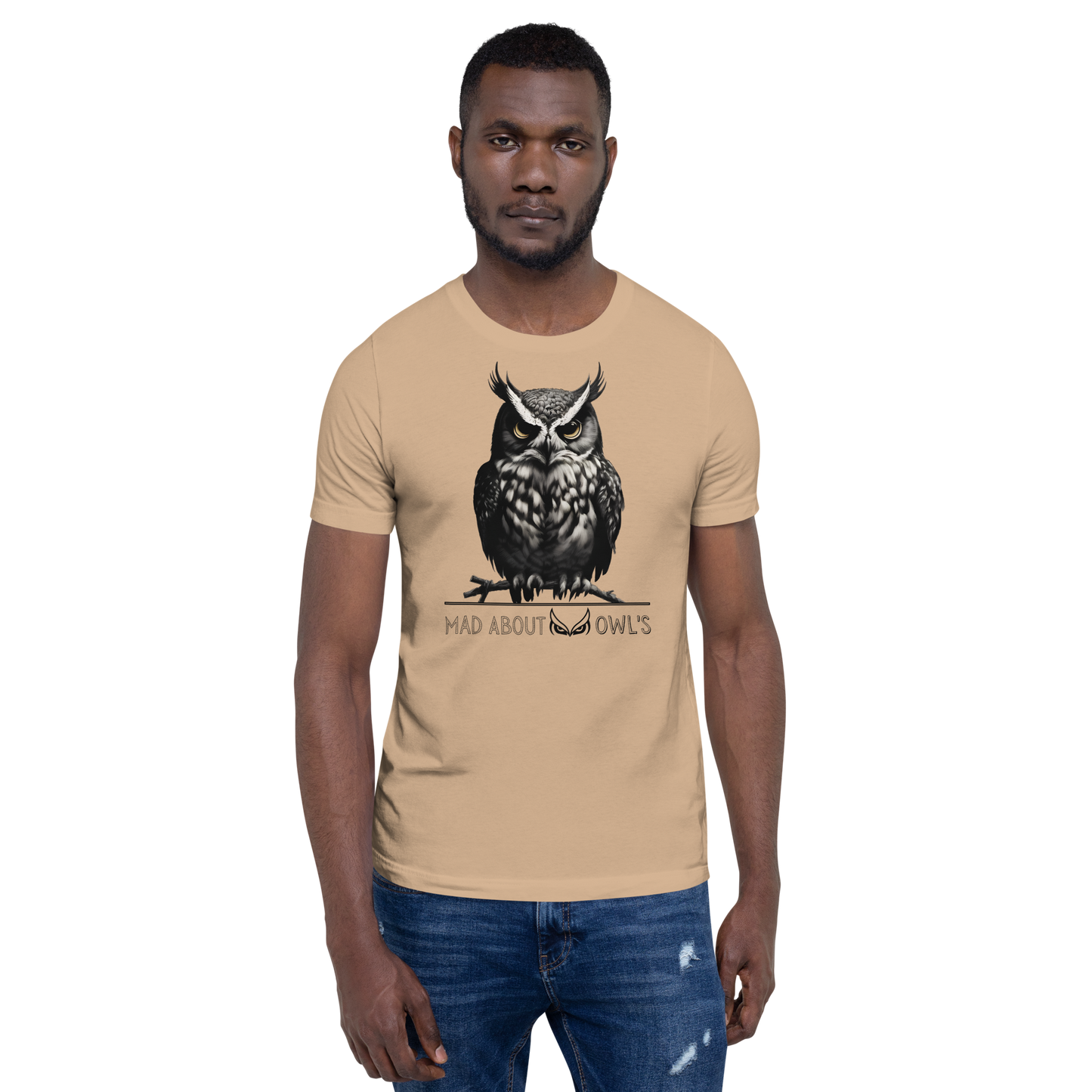 Mad About Owl's : Unisex t-shirt