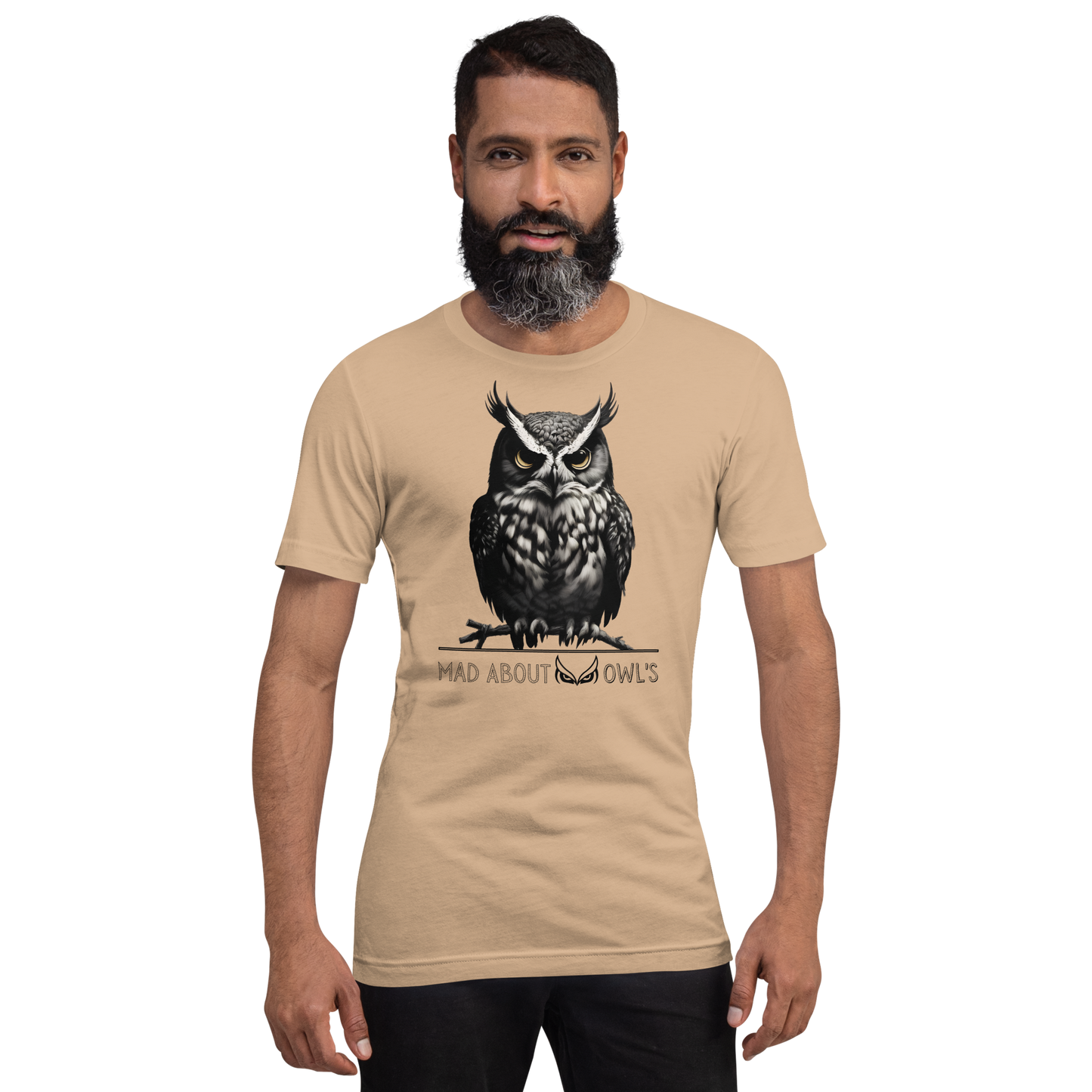 Mad About Owl's : Unisex t-shirt