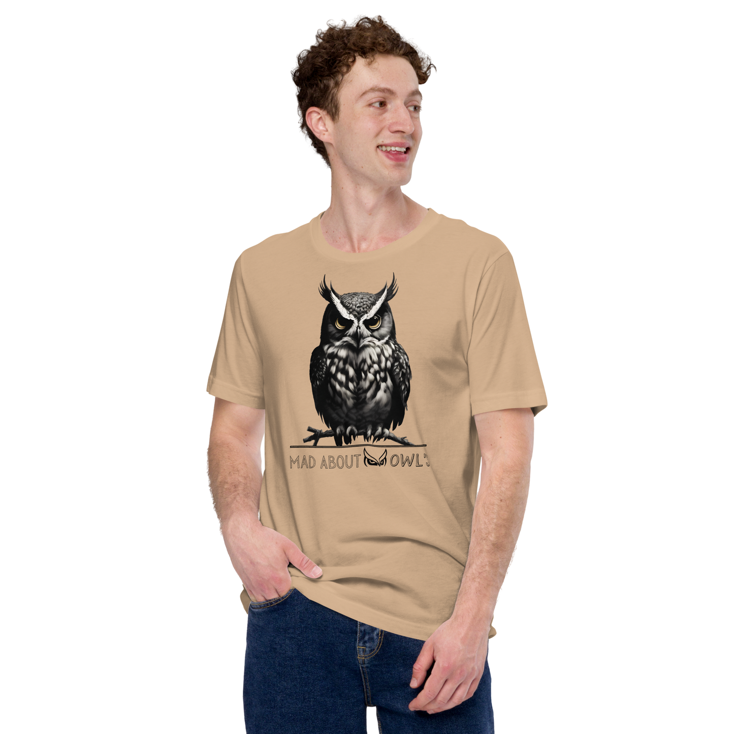 Mad About Owl's : Unisex t-shirt