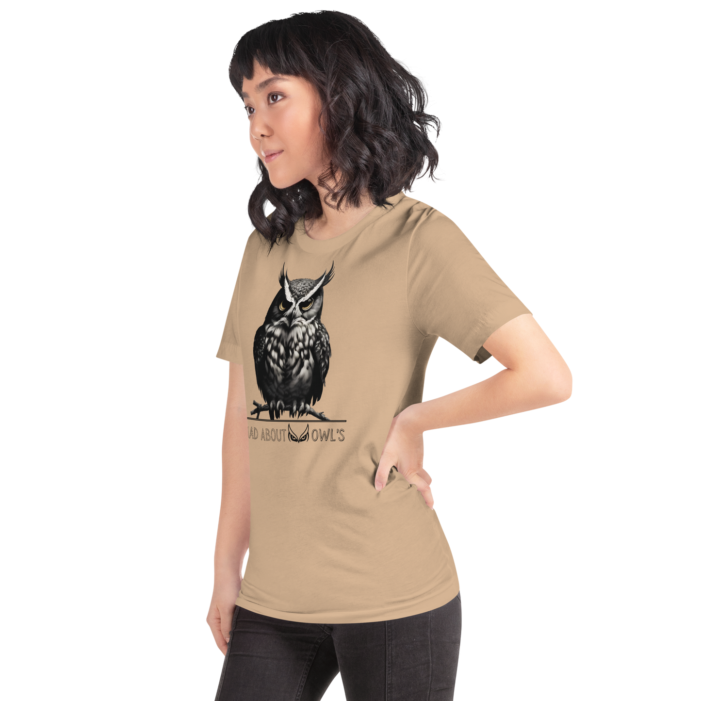 Mad About Owl's : Unisex t-shirt