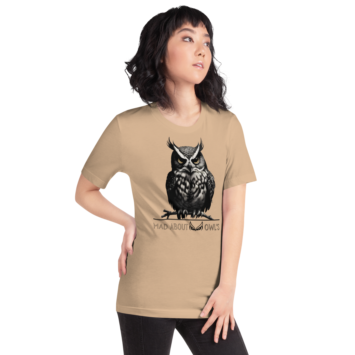 Mad About Owl's : Unisex t-shirt