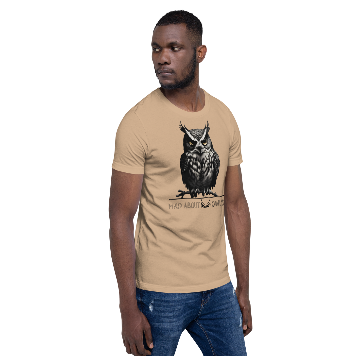 Mad About Owl's : Unisex t-shirt