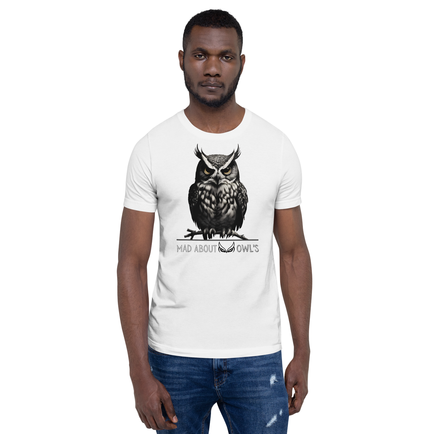 Mad About Owl's : Unisex t-shirt