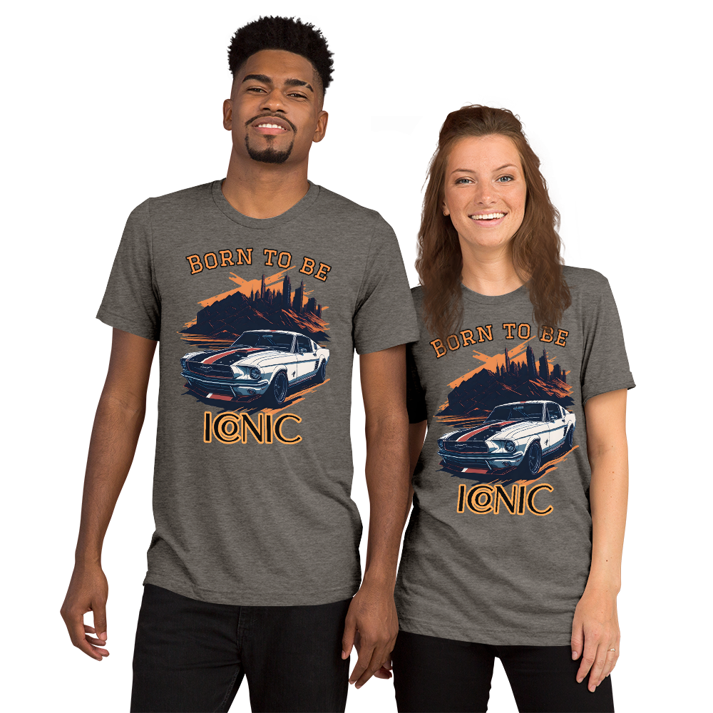 Mustang Retro, Born To Be Iconic, Short sleeve t-shirt