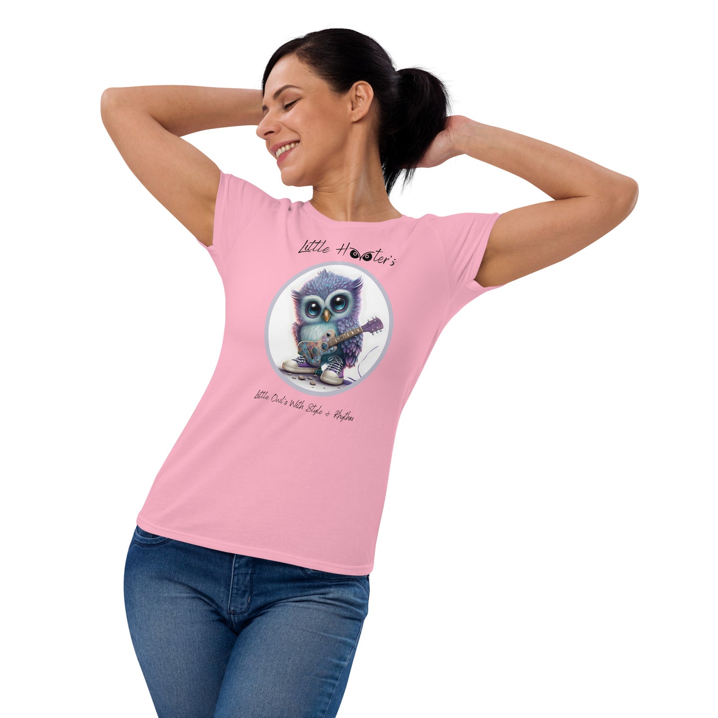 Tiney Hooters Pip , Owl's : Women's short sleeve t-shirt