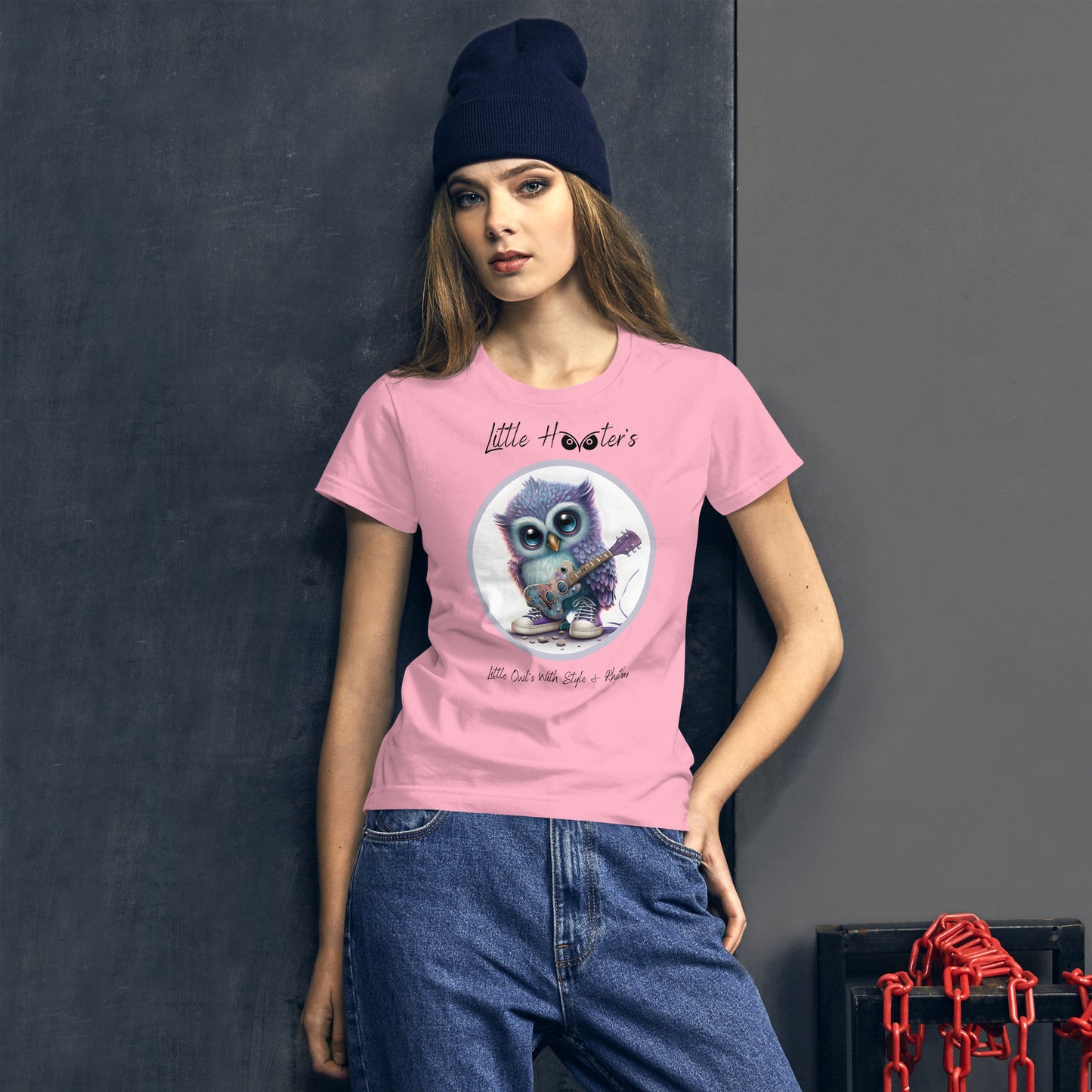 Tiney Hooters Pip , Owl's : Women's short sleeve t-shirt