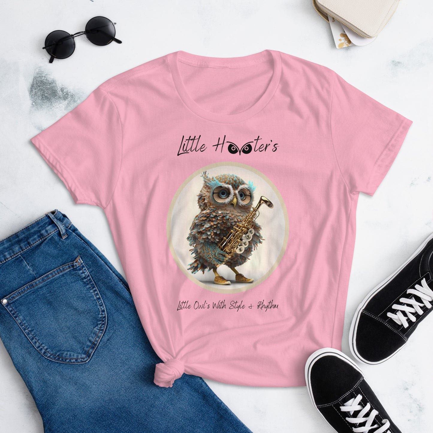 Tiny Hotters Owl's Dexter : Women's short sleeve t-shirt
