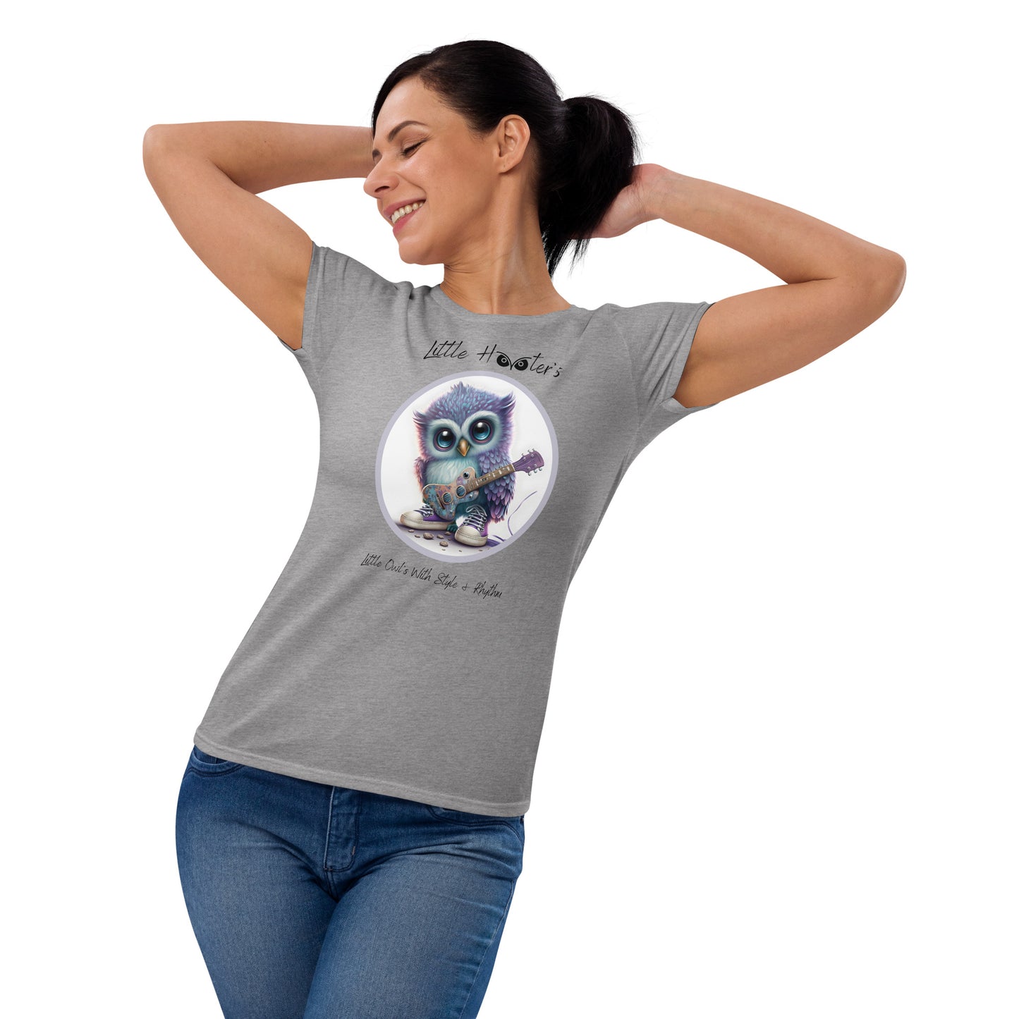 Tiney Hooters Pip , Owl's : Women's short sleeve t-shirt