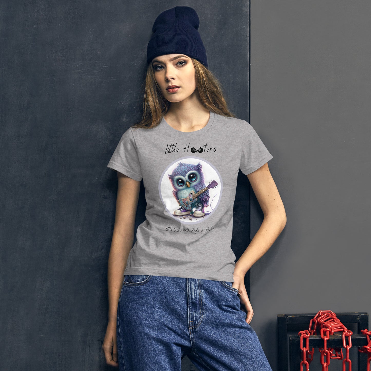 Tiney Hooters Pip , Owl's : Women's short sleeve t-shirt