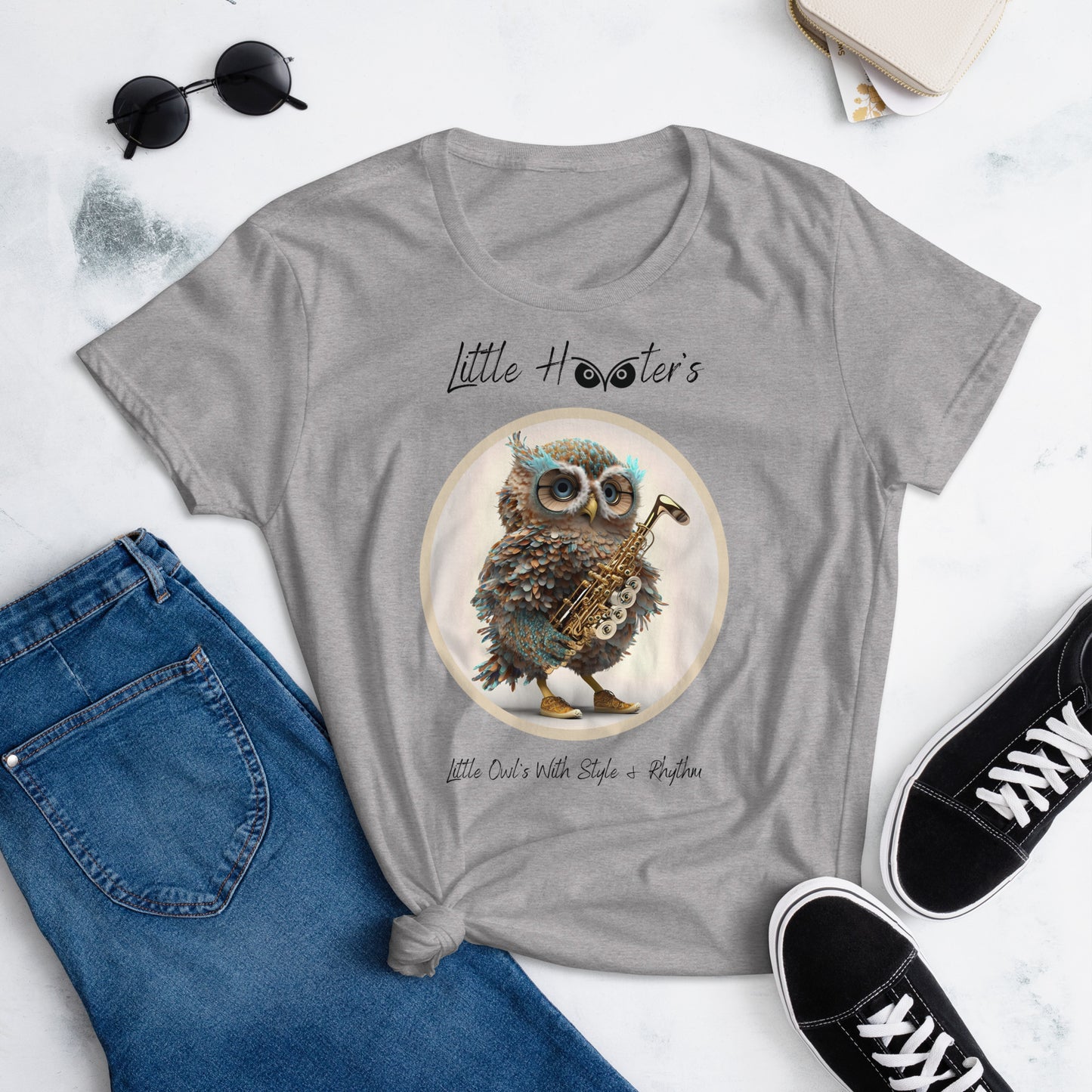 Tiny Hotters Owl's Dexter : Women's short sleeve t-shirt