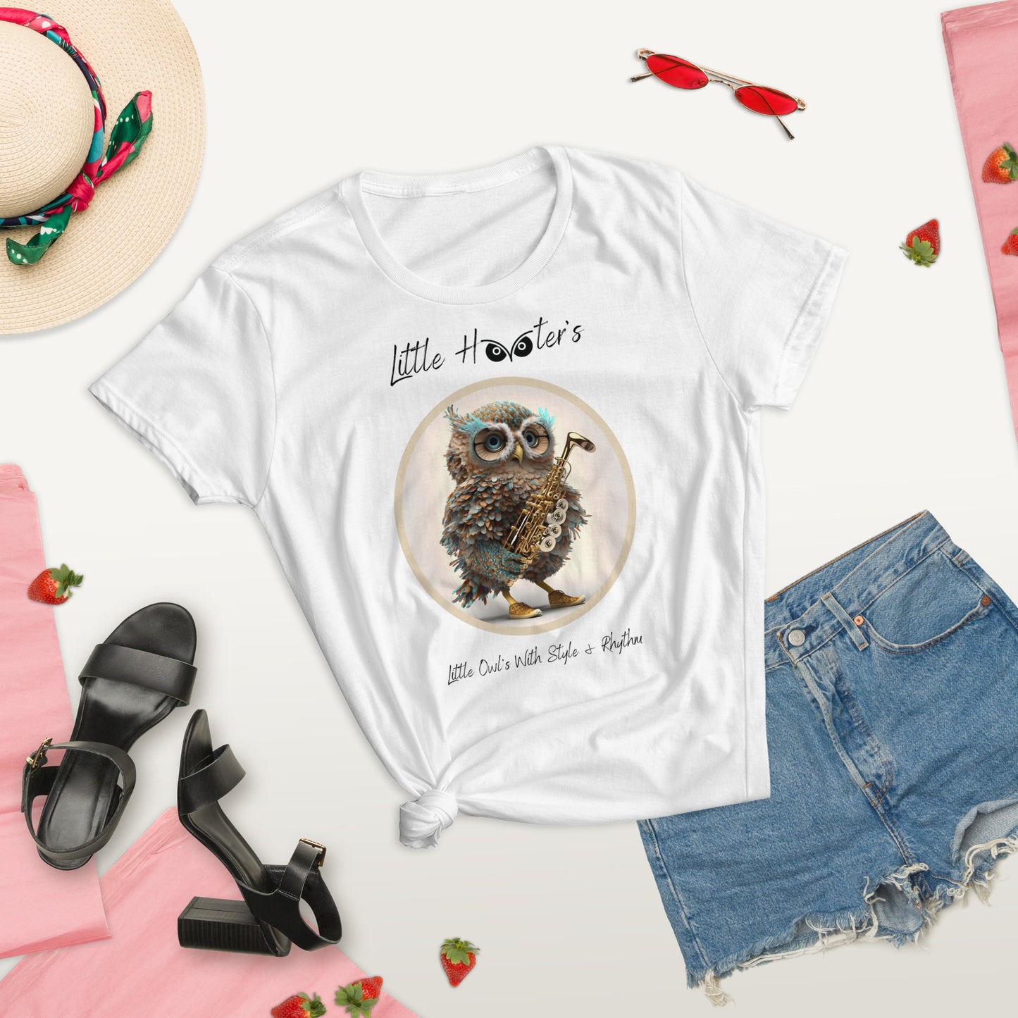 Tiny Hotters Owl's Dexter : Women's short sleeve t-shirt