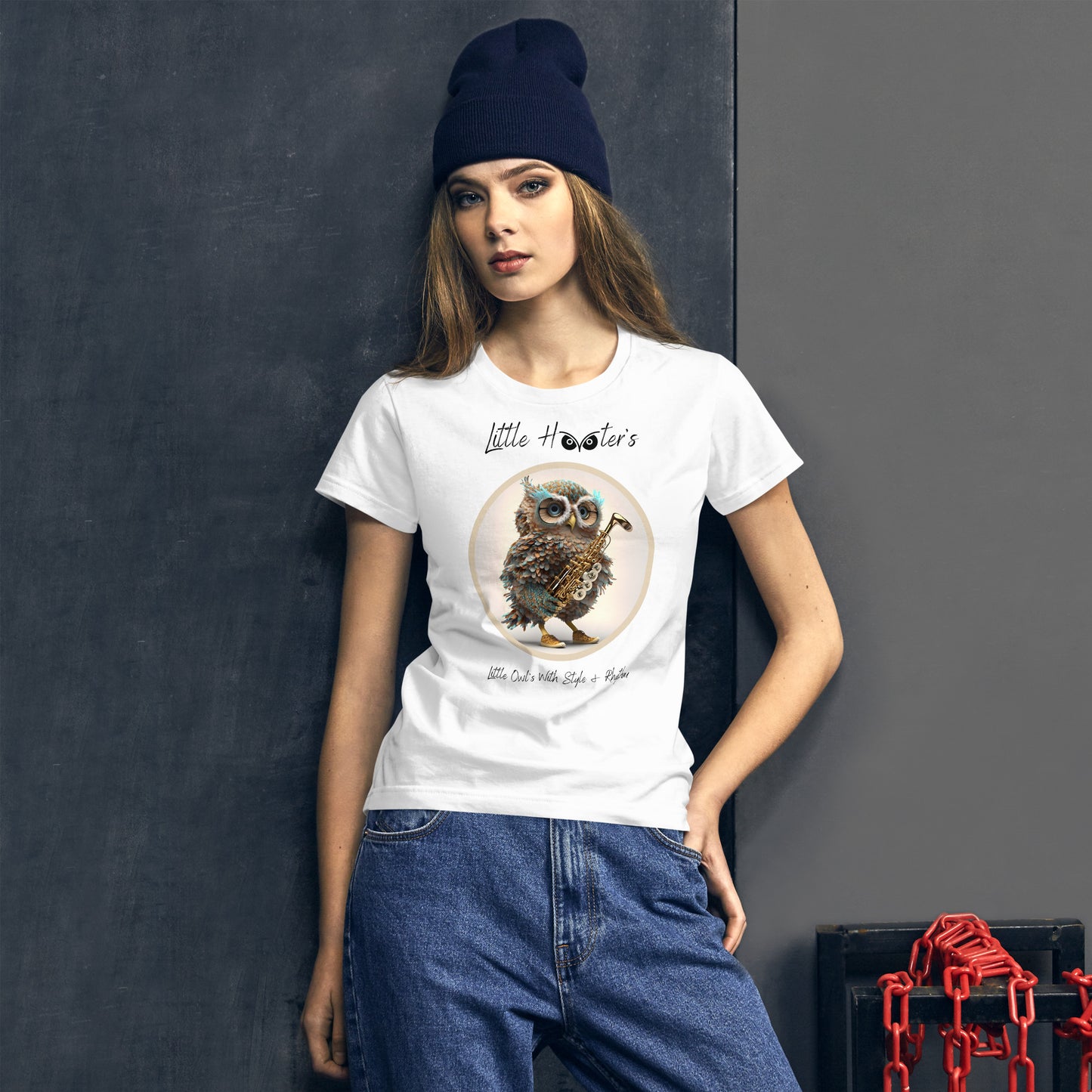Tiny Hotters Owl's Dexter : Women's short sleeve t-shirt