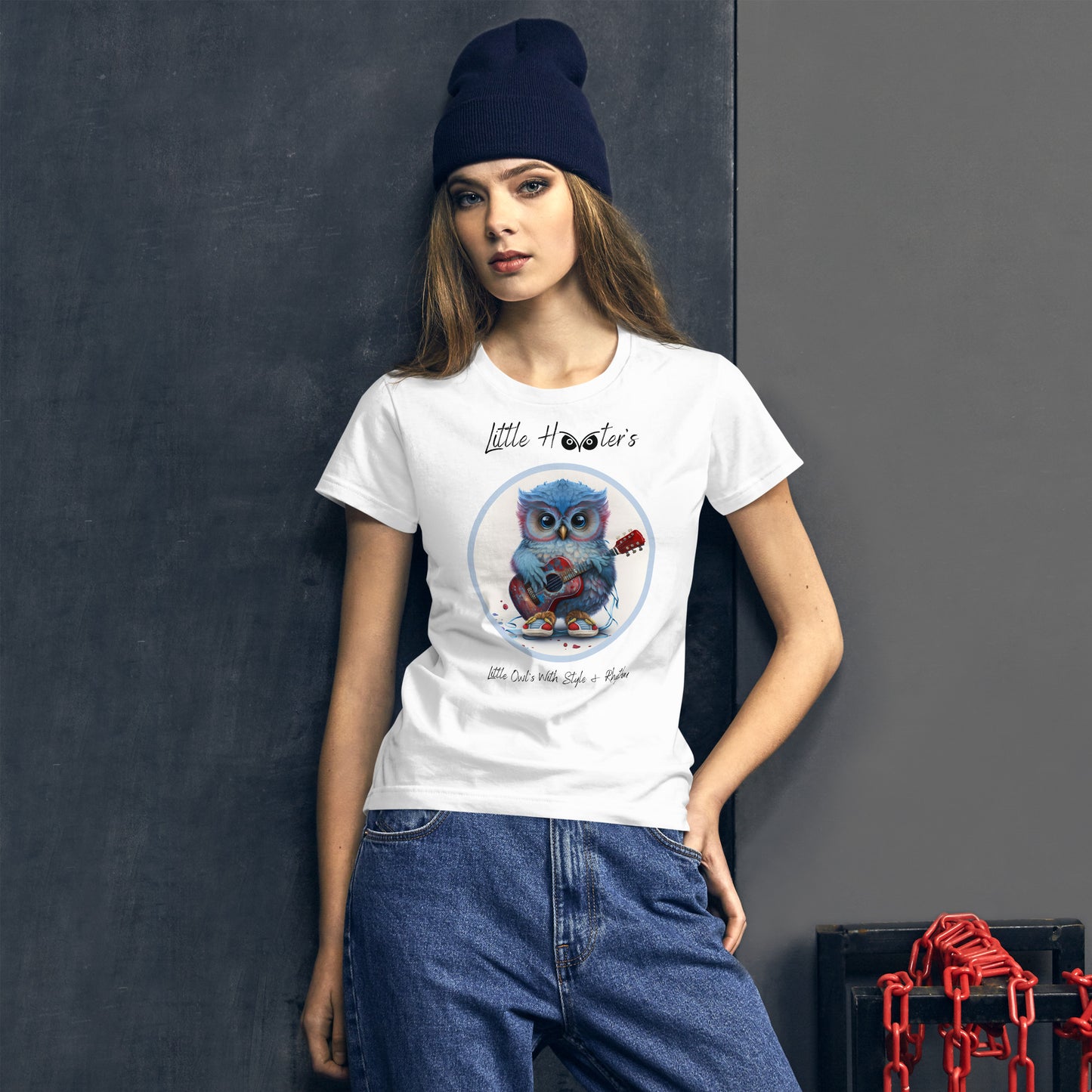 Little Hooter Owl's : Women's short sleeve t-shirt