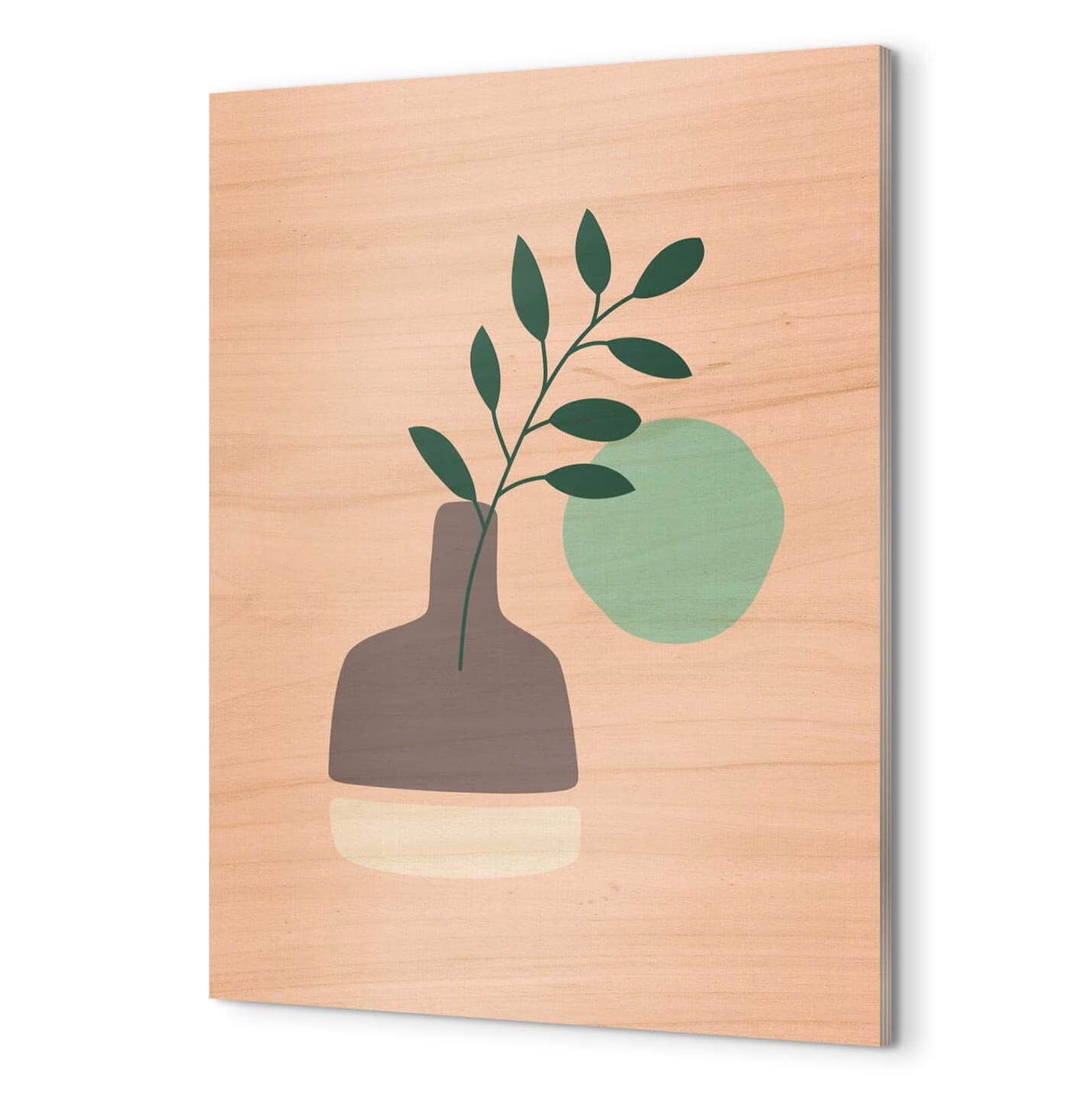 Wood Prints : Twin Photo Display (Personalised Mothers Day) Heart Nebula.