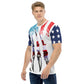 USA Bear Claw, All over Men's t-shirt