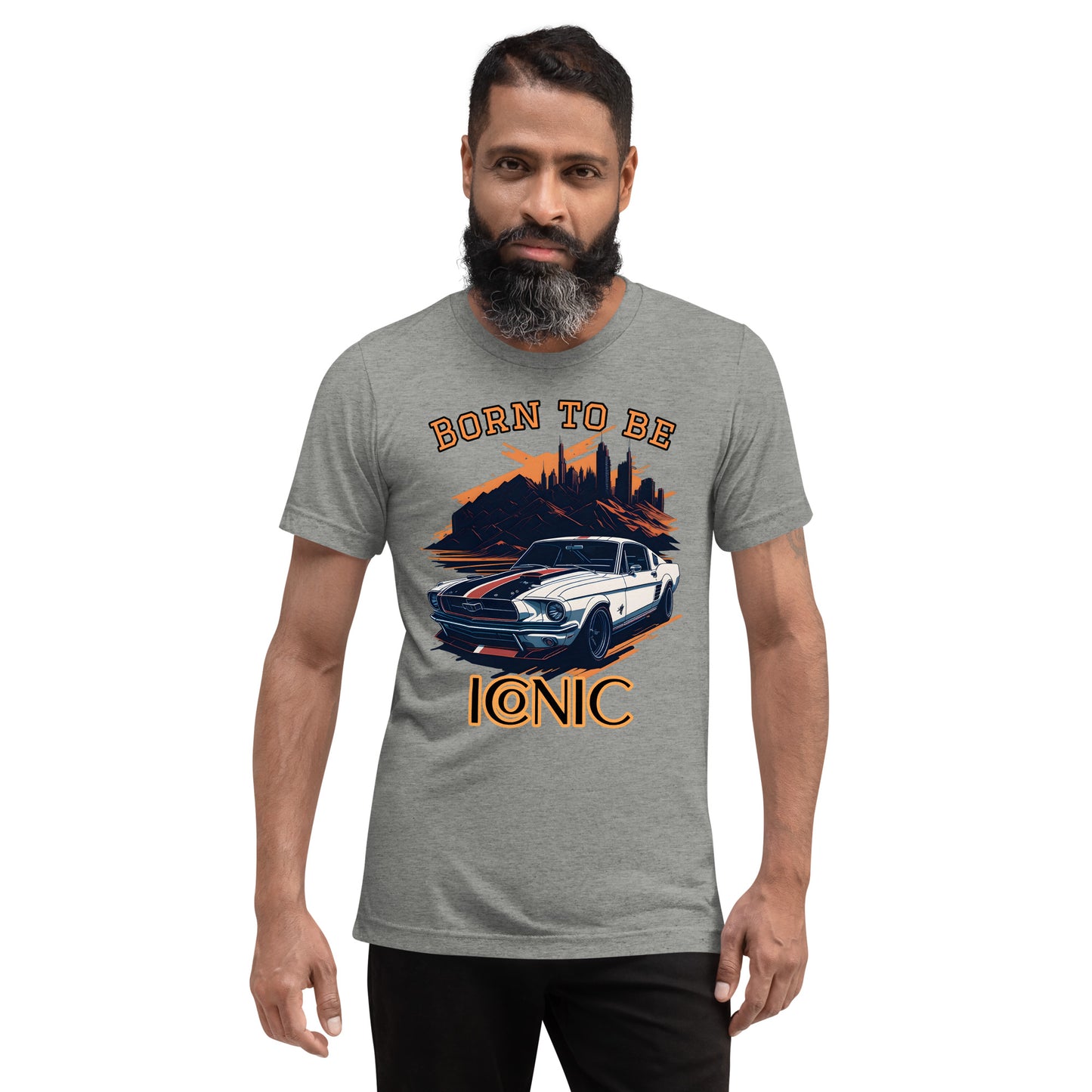 Mustang Retro, Born To Be Iconic, Short sleeve t-shirt