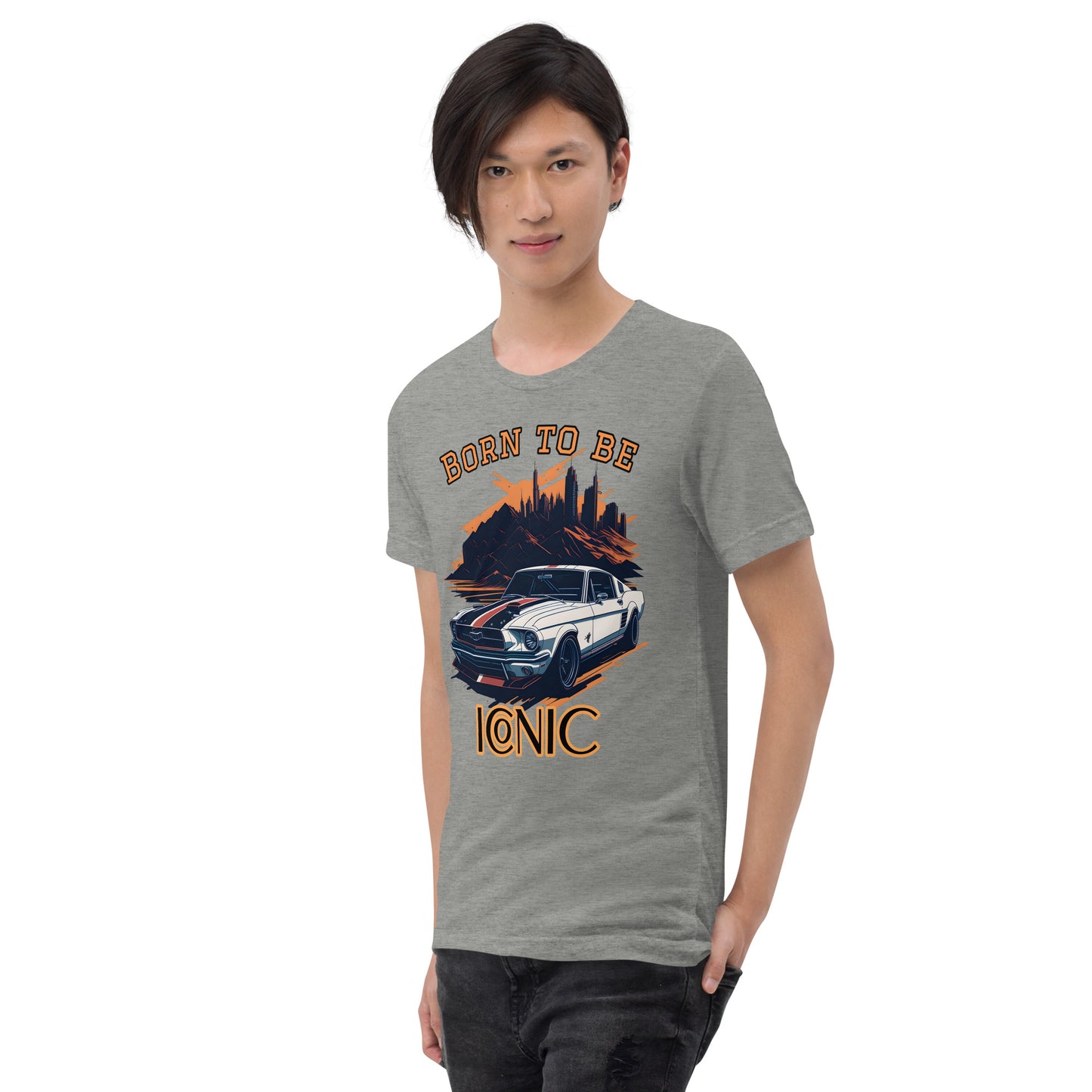 Mustang Retro, Born To Be Iconic, Short sleeve t-shirt