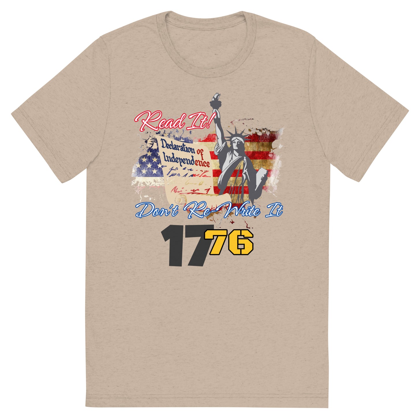 Read It, Don't re-write it, 1776 Short sleeve t-shirt