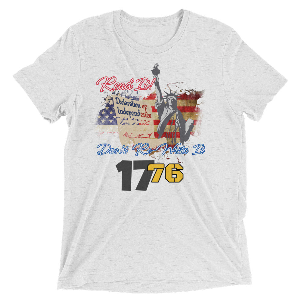 Read It, Don't re-write it, 1776 Short sleeve t-shirt