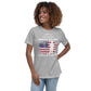 Born In The USA, Raised On Liberty Women's Relaxed T-Shirt