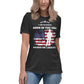 Born In The USA, Raised On Liberty Women's Relaxed T-Shirt