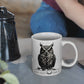 Mad About Owls : White 11oz Ceramic Mug