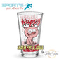 Happy as a Pig in S@*T Shaker pint glass