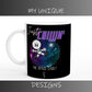 Just Chillin! : Fun Black & White 11oz Ceramic Mug